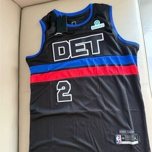Jordan Black and Blue Game Jersey
